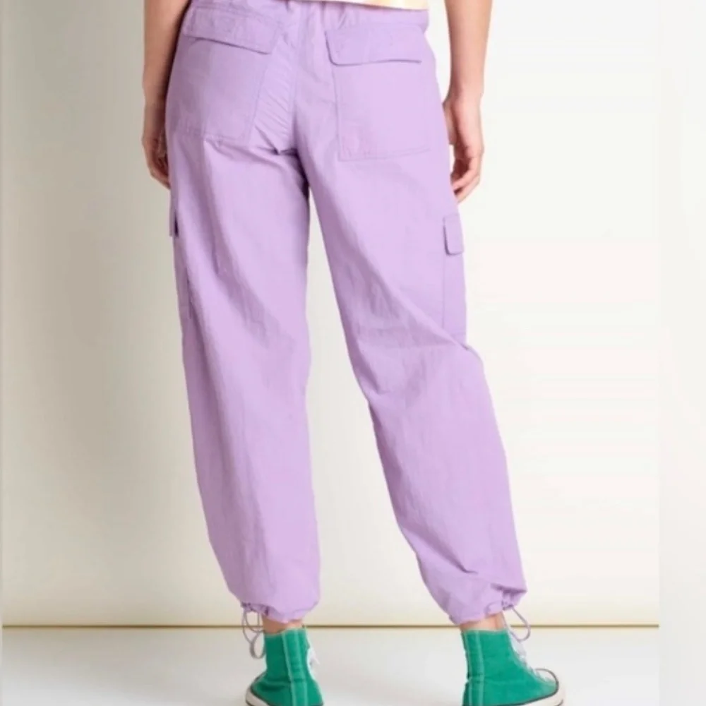 NWT Toad&Co Orchid 100% Recycled Nylon Cinchable Hiking Pants - Picture 5 of 7